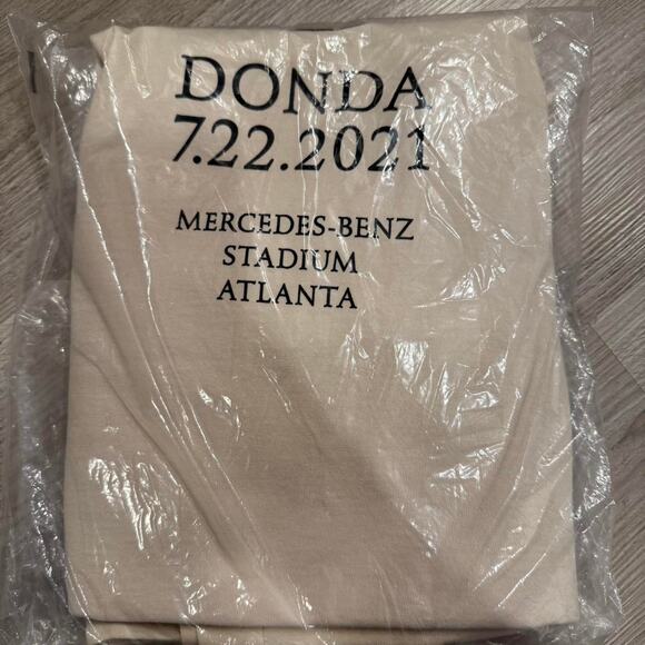 Kanye West DONDA Listening Party Long-Sleeve Tee 'Beige' Size XL - Picture 5 of 6